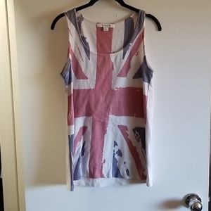 British flag tank top